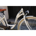 Dámsky retro bicykel 28" Lavida 3-prevodový krémová